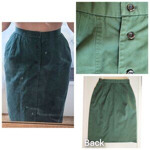 Vintage straight skirt